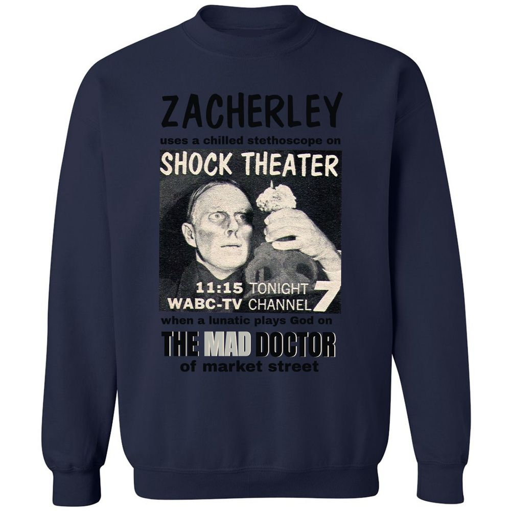 Classic Unisex Sweatshirt - UHBWFU1Y - Navy - 8
