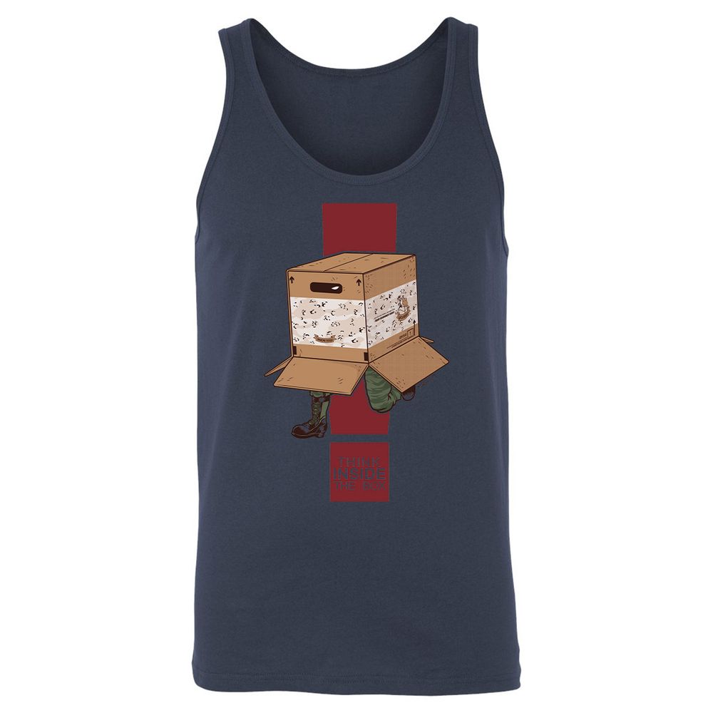 Unisex Jersey Tank - 3GRRERB1 - Navy - 8