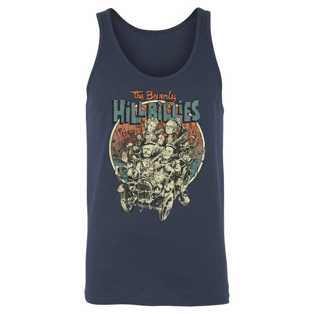 Unisex Jersey Tank - 73WENM5L - Navy - 8