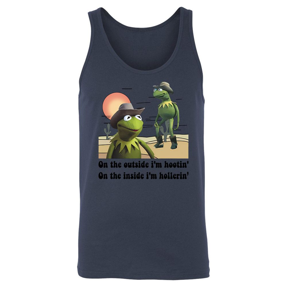 Unisex Jersey Tank - JHWP9K8Y - Navy - 8