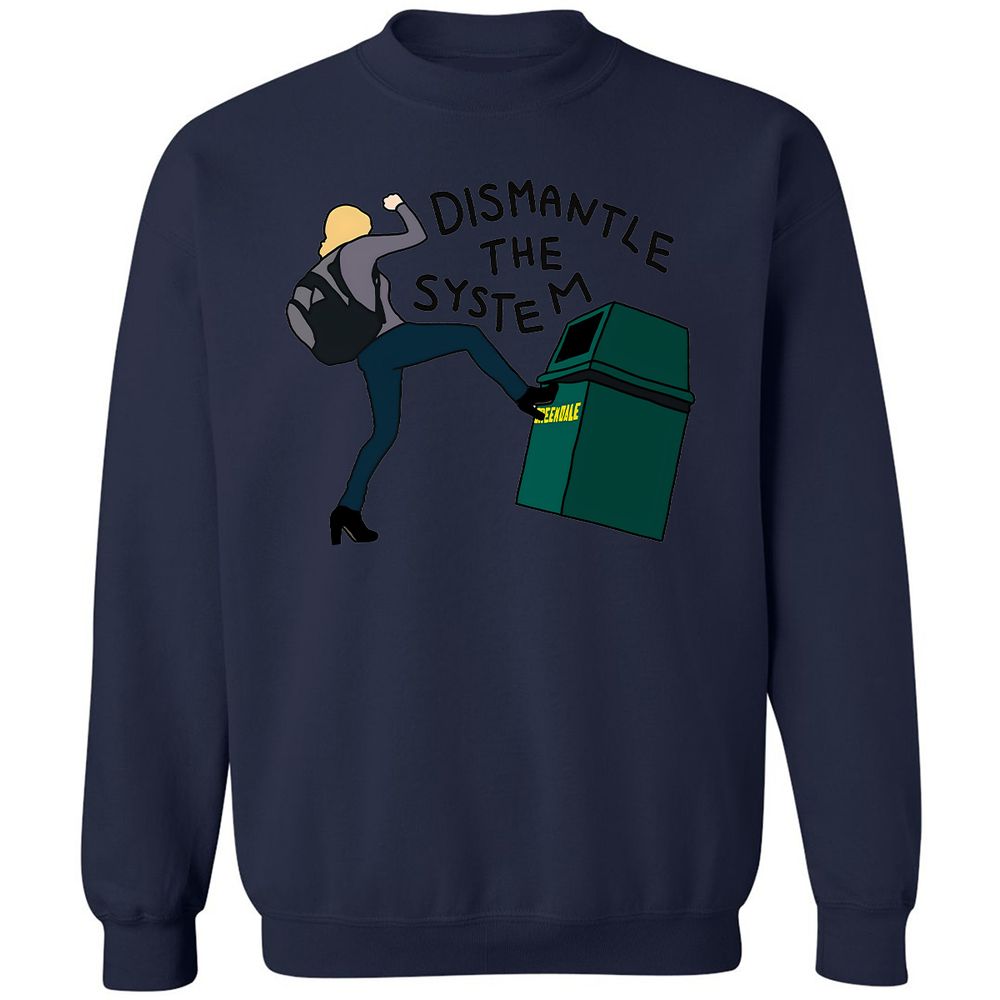 Classic Unisex Sweatshirt - 6AFL8UH1 - Navy - 8