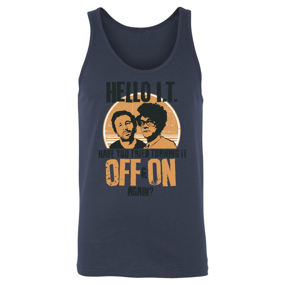 Have You Tried Turning It Off & On Again - Navy - 8