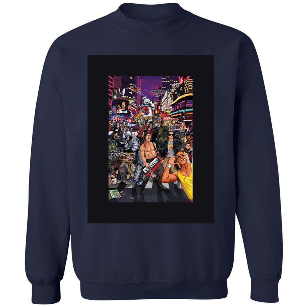 Classic Unisex Sweatshirt - 5E2MUU74 - Navy - 8