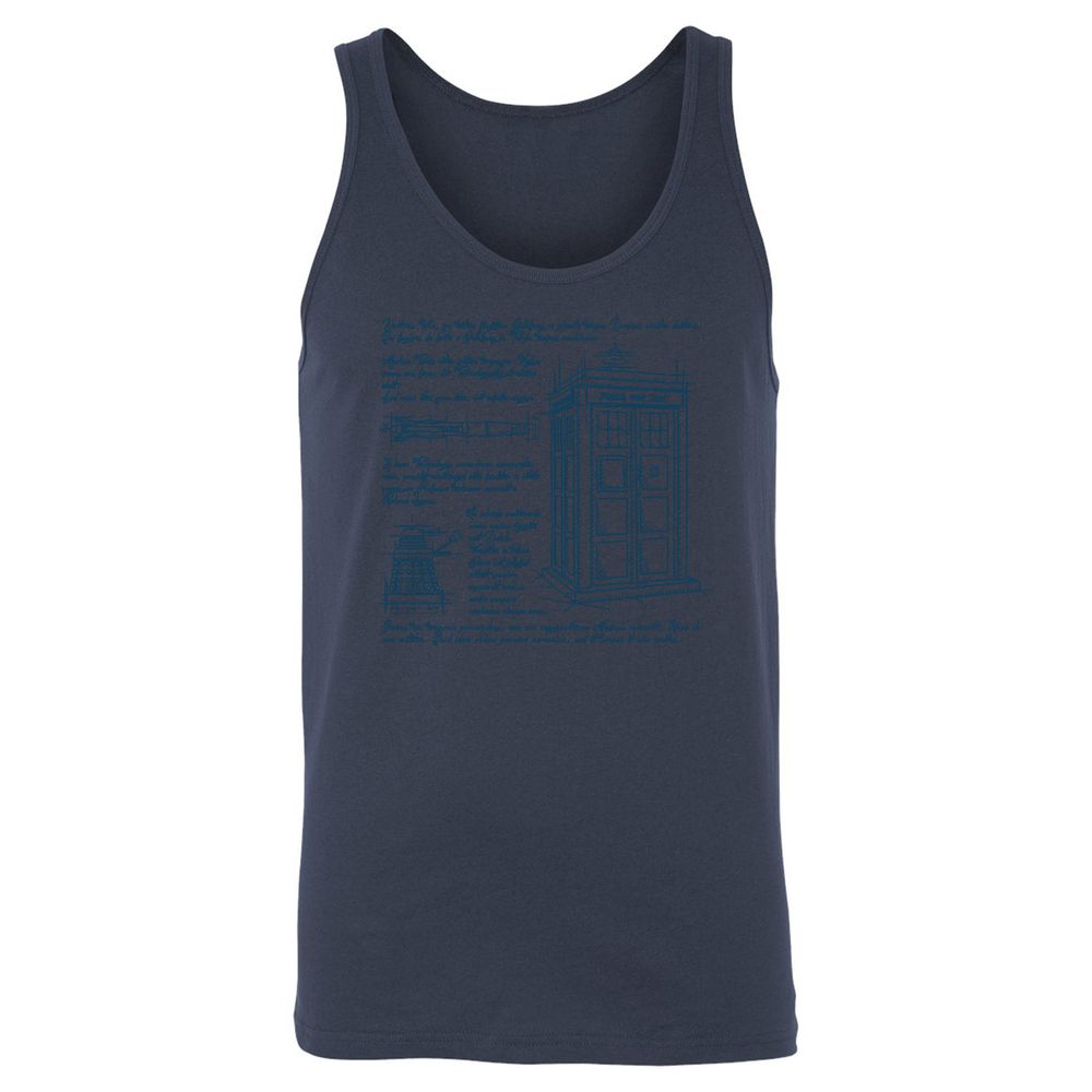 Unisex Jersey Tank - G2SJ812X - Navy - 8