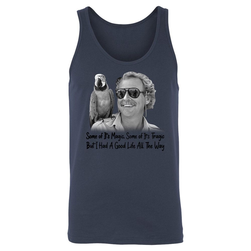Unisex Jersey Tank - VRME4WHF - Navy - 8