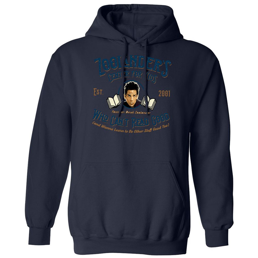 Classic Unisex Hoodie - Q5M2TVYD - Navy - 8