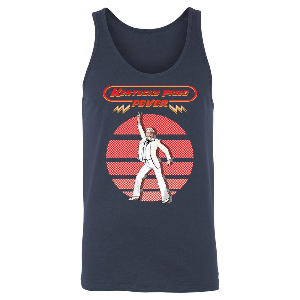 Unisex Jersey Tank - 36KJKMUY - Navy - 8