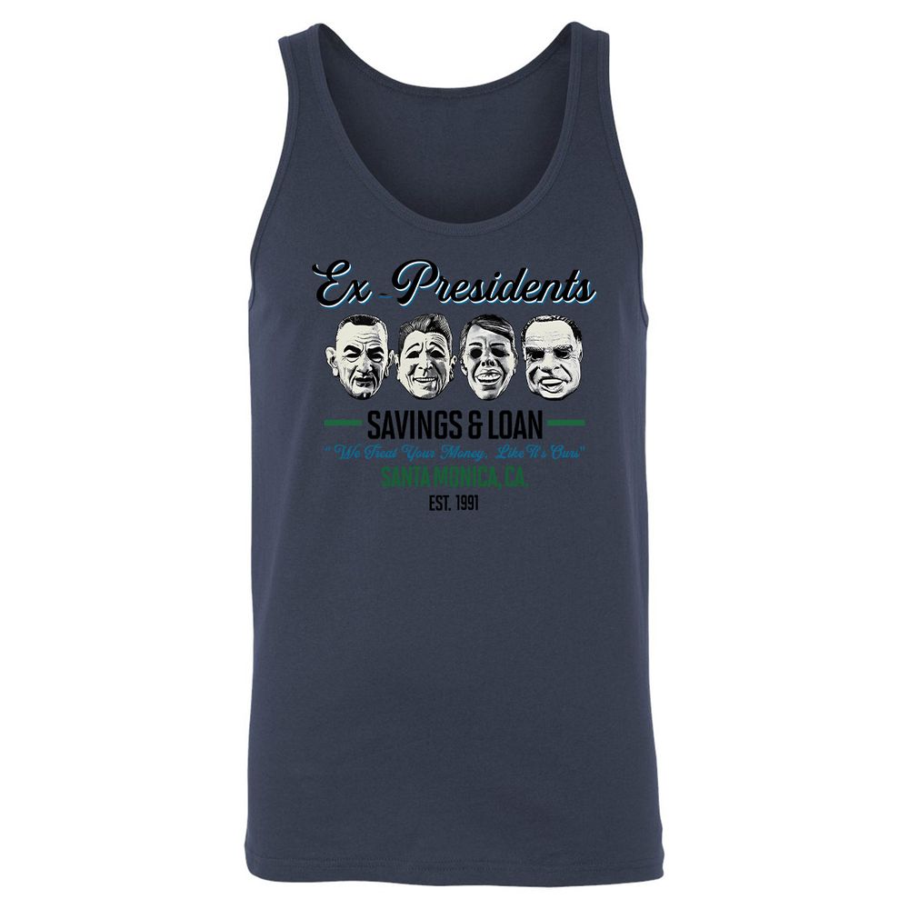 Unisex Jersey Tank - 9Y9HJT3X - Navy - 8
