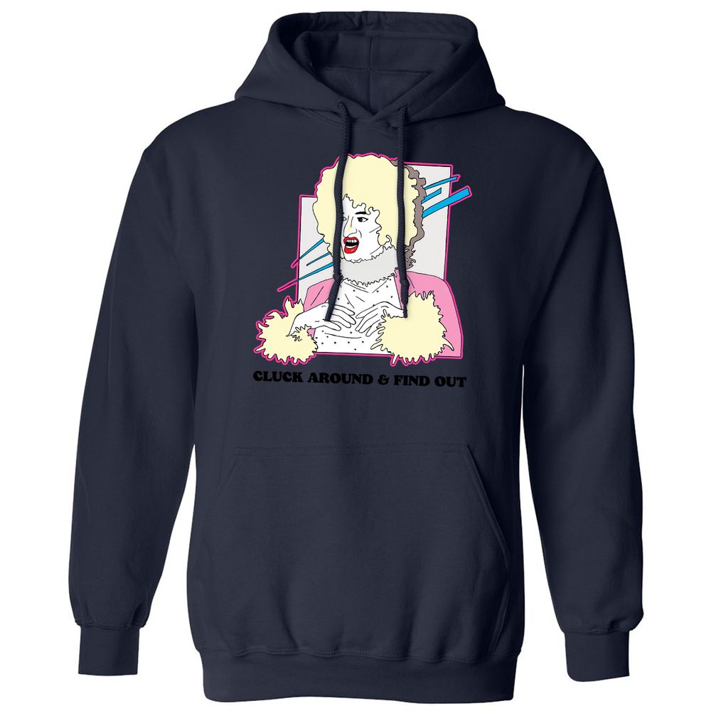Classic Unisex Hoodie - N2TXQJX6 - Navy - 8