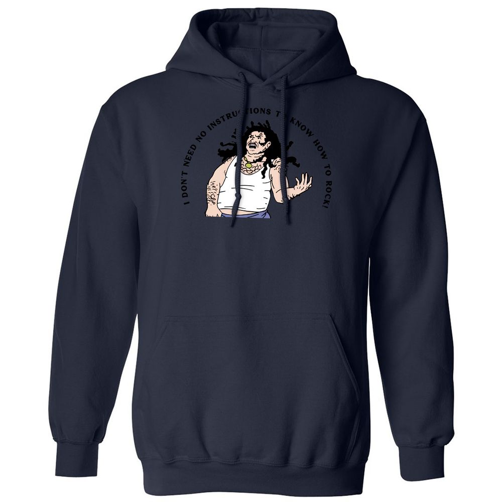 Classic Unisex Hoodie - TWY1S5VU - Navy - 8
