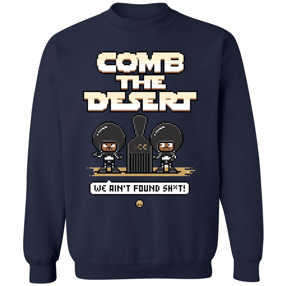 Comb The Desert - Navy - 8