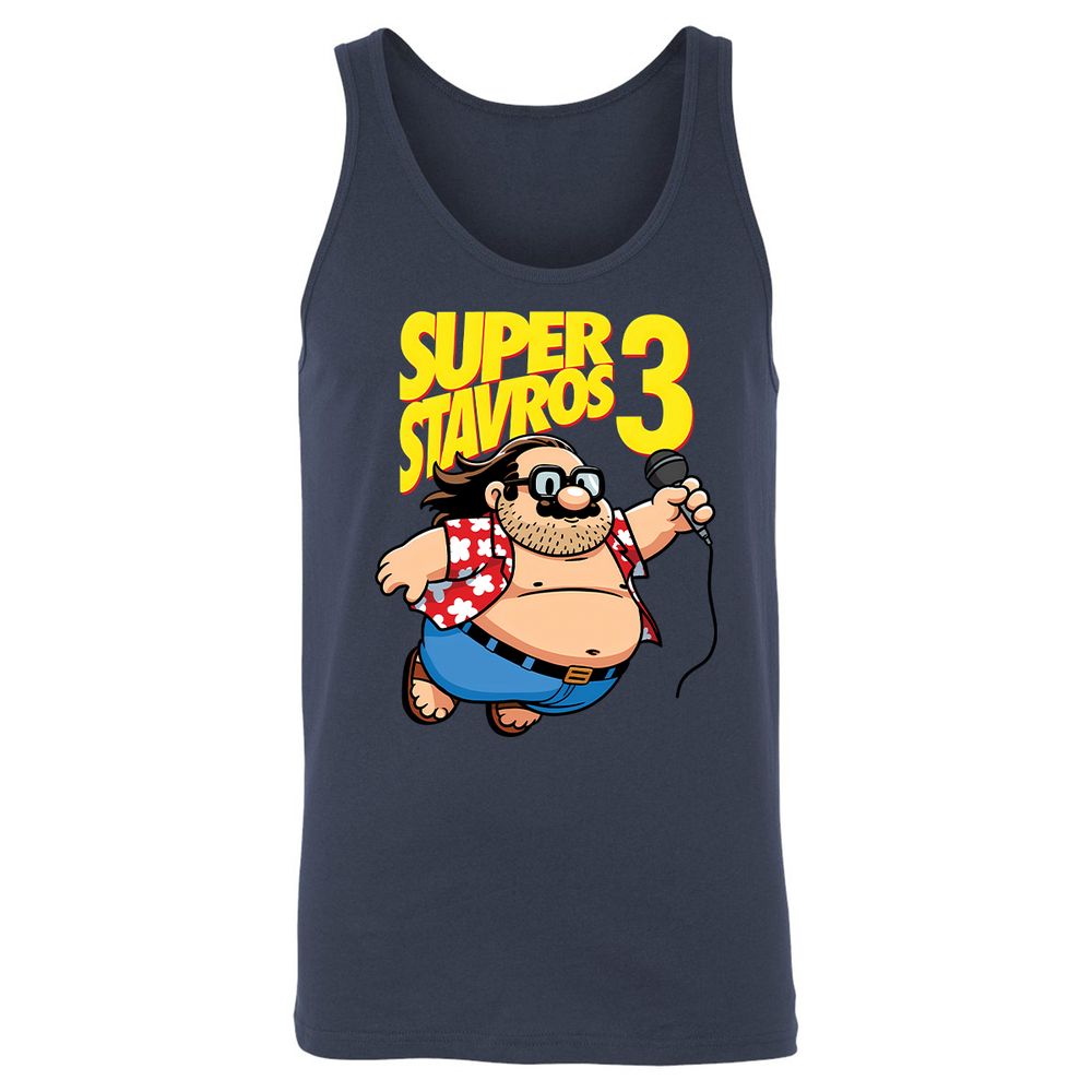 Unisex Jersey Tank - WA7PJUZC - Navy - 8