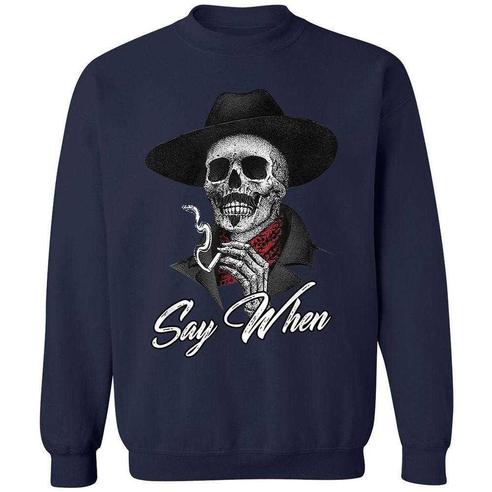 Classic Unisex Sweatshirt - PWL3MBLH - Navy - 8