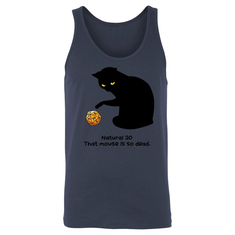 Unisex Jersey Tank - X6SHRACC - Navy - 8