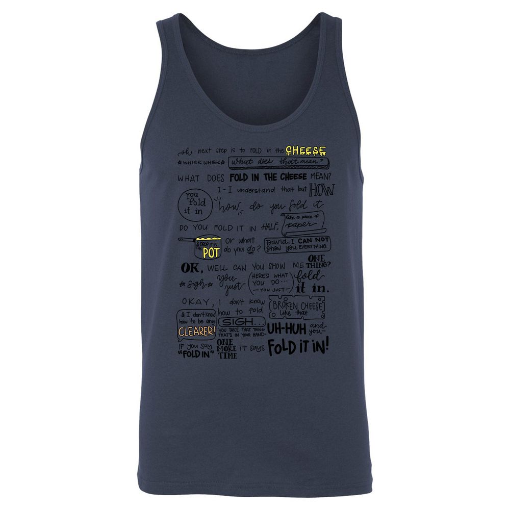 Unisex Jersey Tank - 8H4BDV3A - Navy - 8