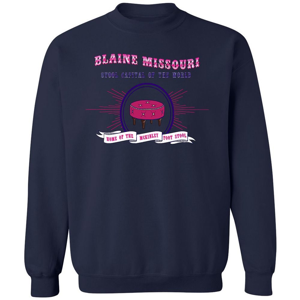 Classic Unisex Sweatshirt - FBY7Z1AT - Navy - 8
