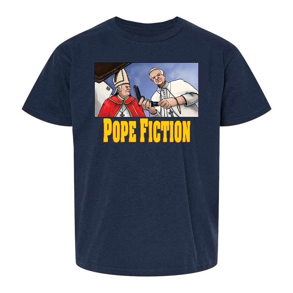 Pope Fiction - Navy - 8