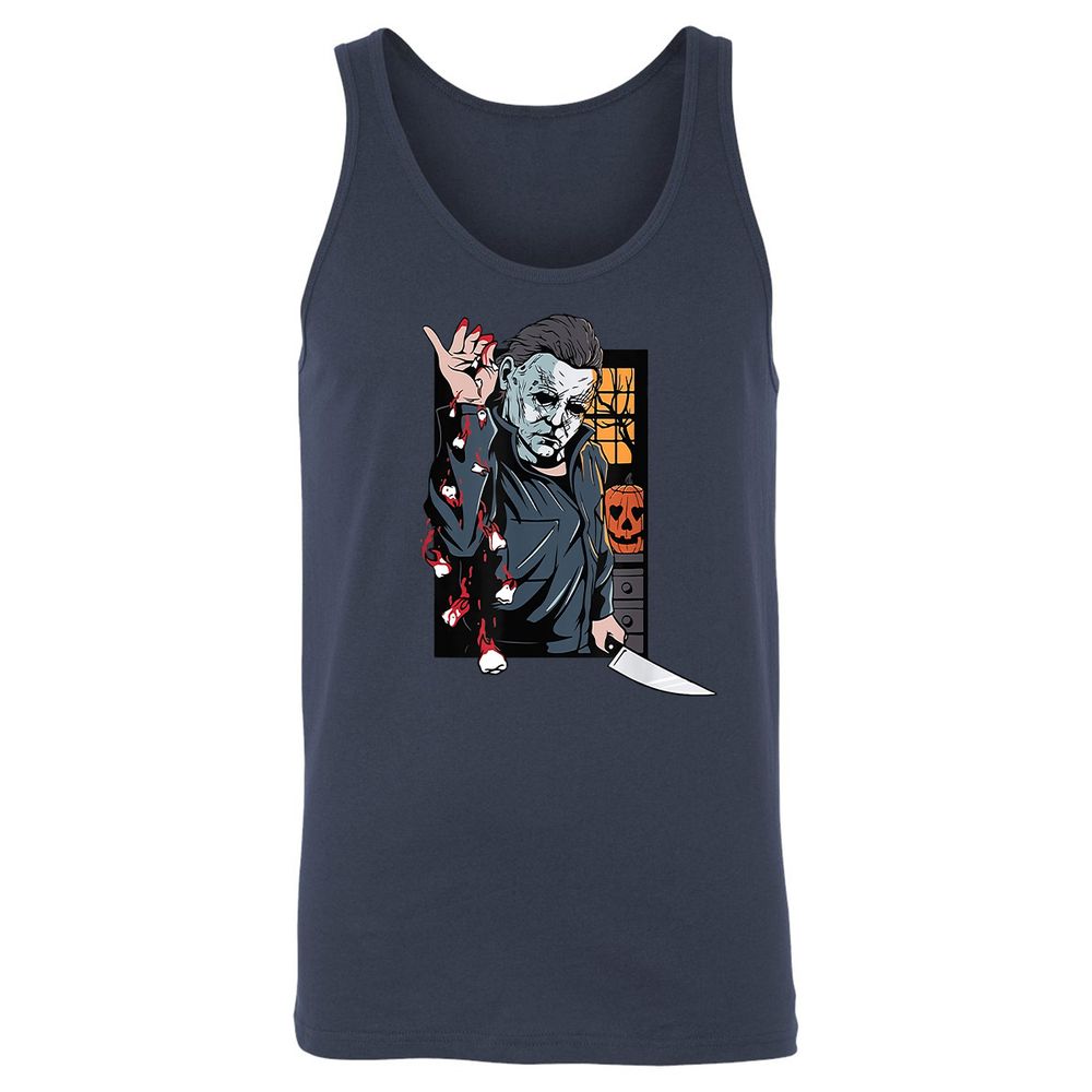 Unisex Jersey Tank - ACVUPY21 - Navy - 8