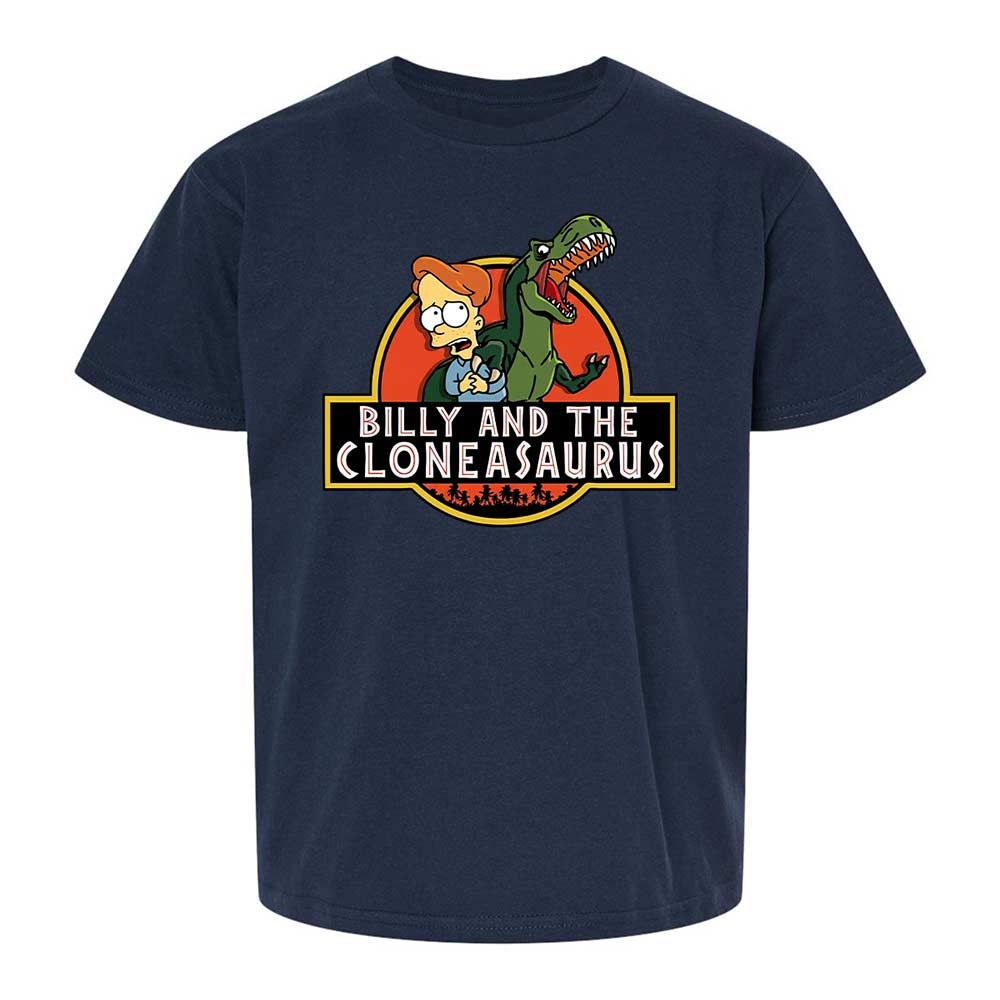 Billy And The Cloneasaurus - Navy - 8