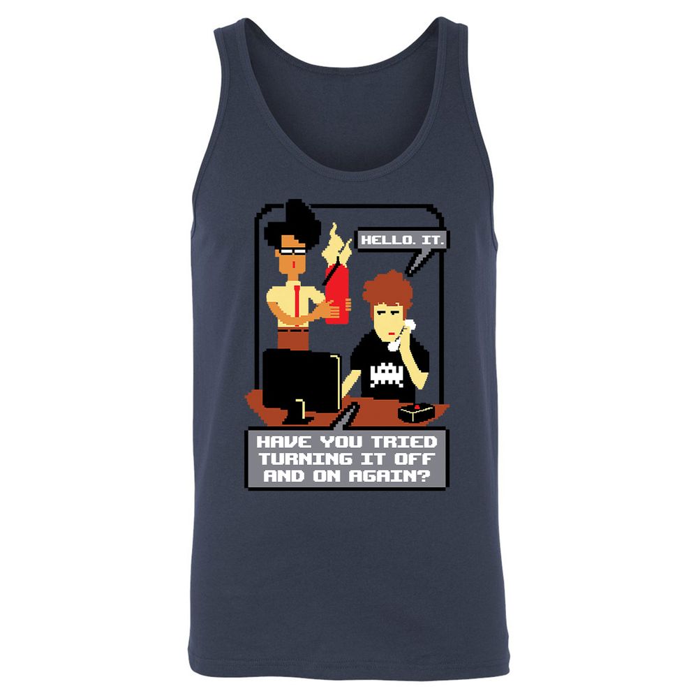Unisex Jersey Tank - 1PW7NQ77 - Navy - 8