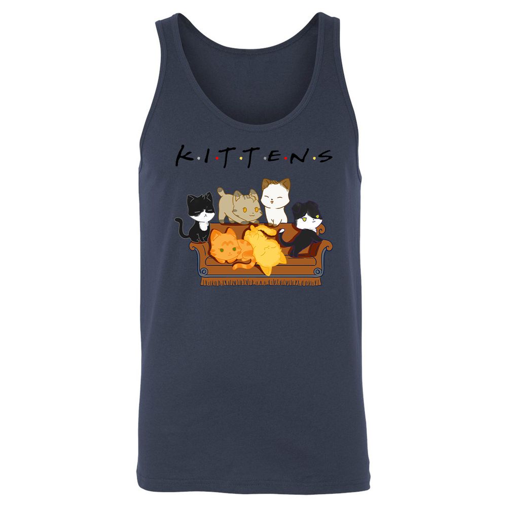 Unisex Jersey Tank - RRVPJECG - Navy - 8
