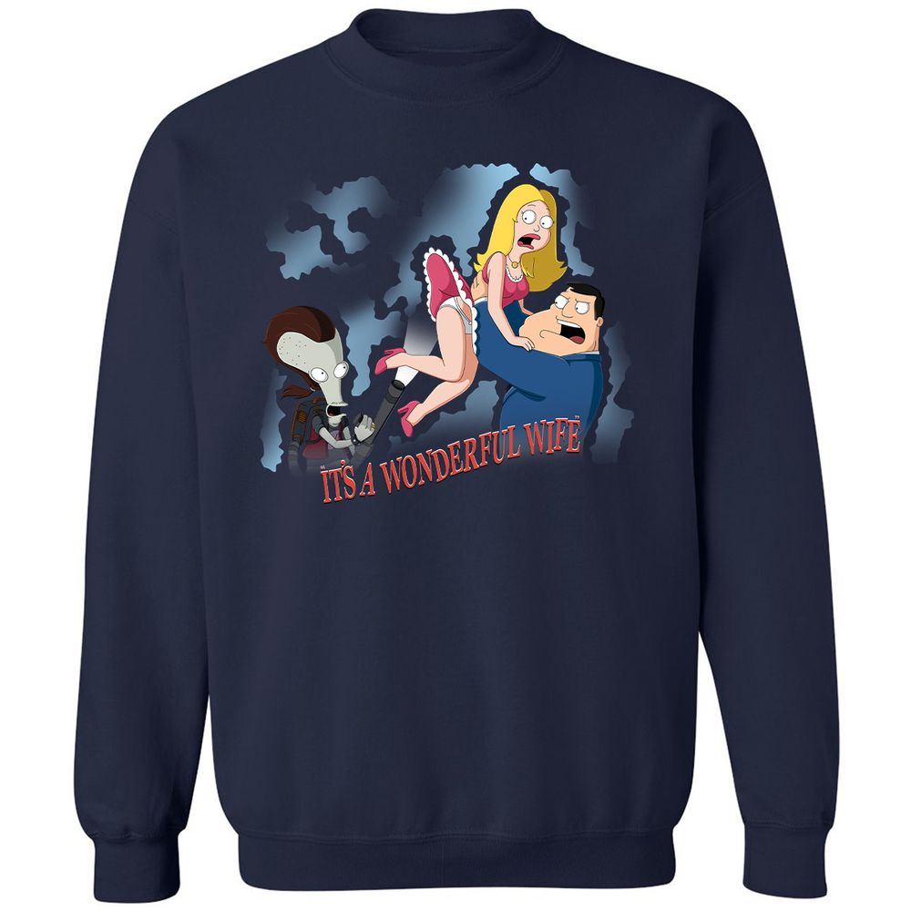 Classic Unisex Sweatshirt - VLR8QV6K - Navy - 8