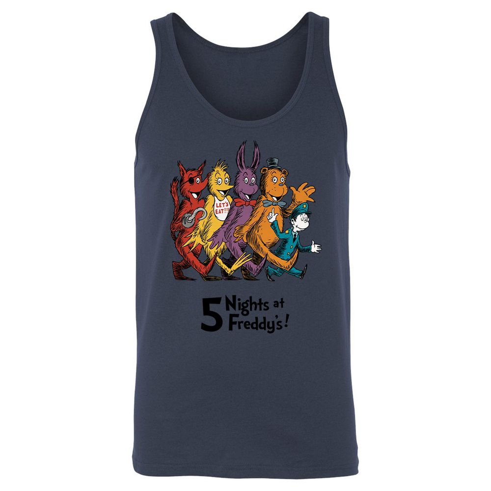Unisex Jersey Tank - PXQCJK4S - Navy - 8