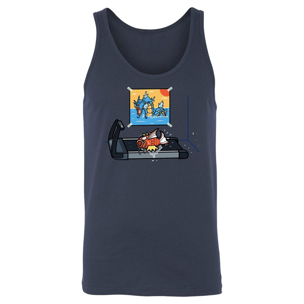Unisex Jersey Tank - ZFU8K8GB - Navy - 8