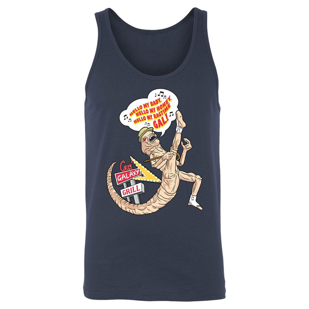 Unisex Jersey Tank - 4TS84PG1 - Navy - 8