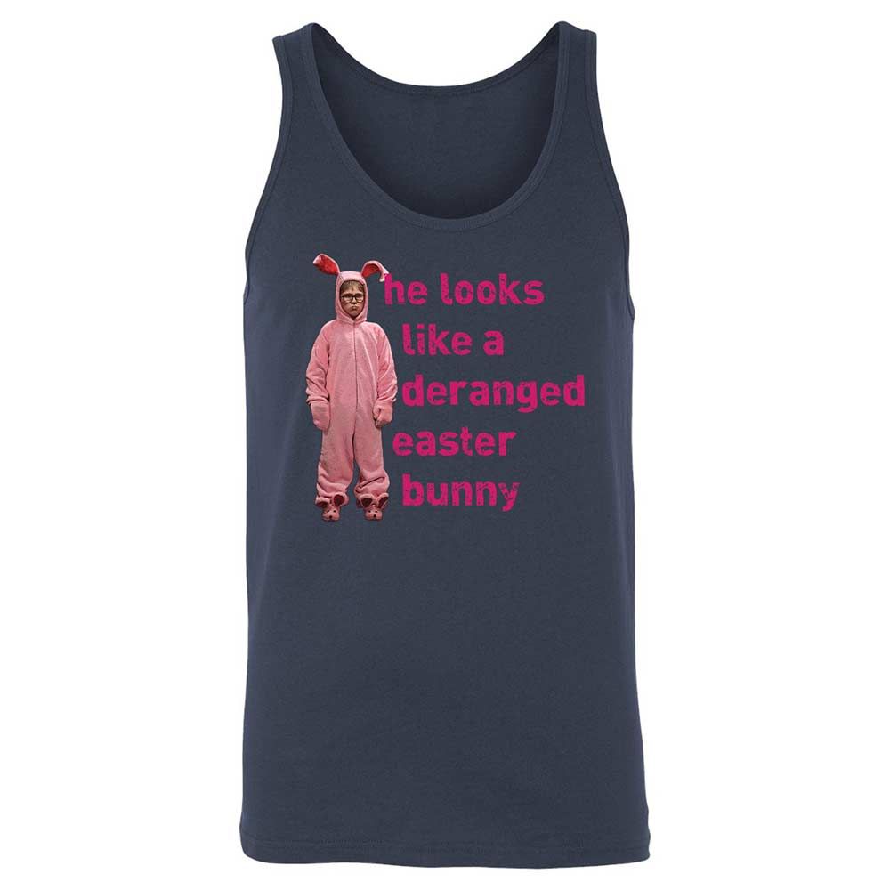 He Looks Like a Deranged Easter Bunny - Navy - 8