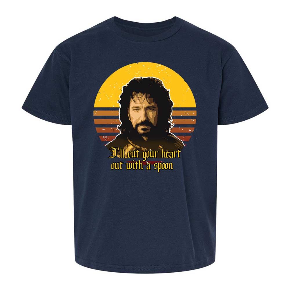I'll Cut Your Heart Out - Navy - 8