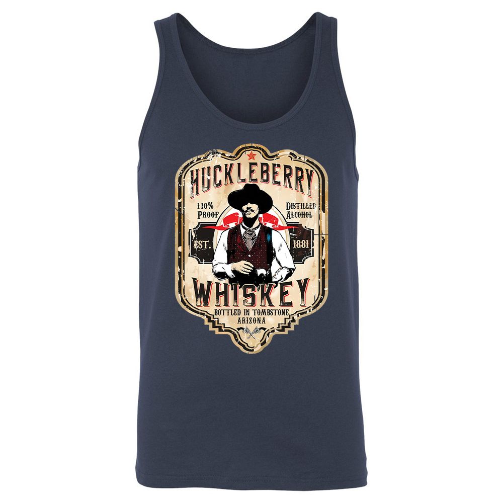 Huckleberry Whiskey Label - Navy - 8