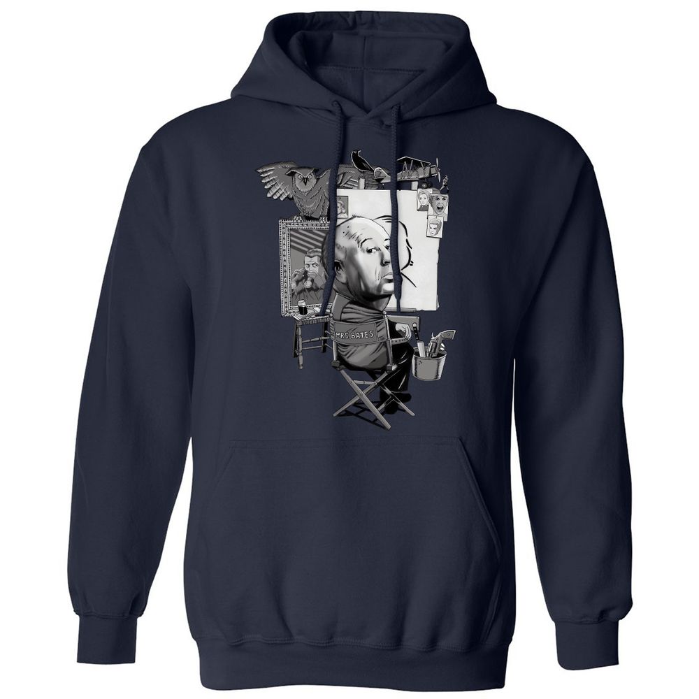 Classic Unisex Hoodie - Q36LT1MZ - Navy - 8
