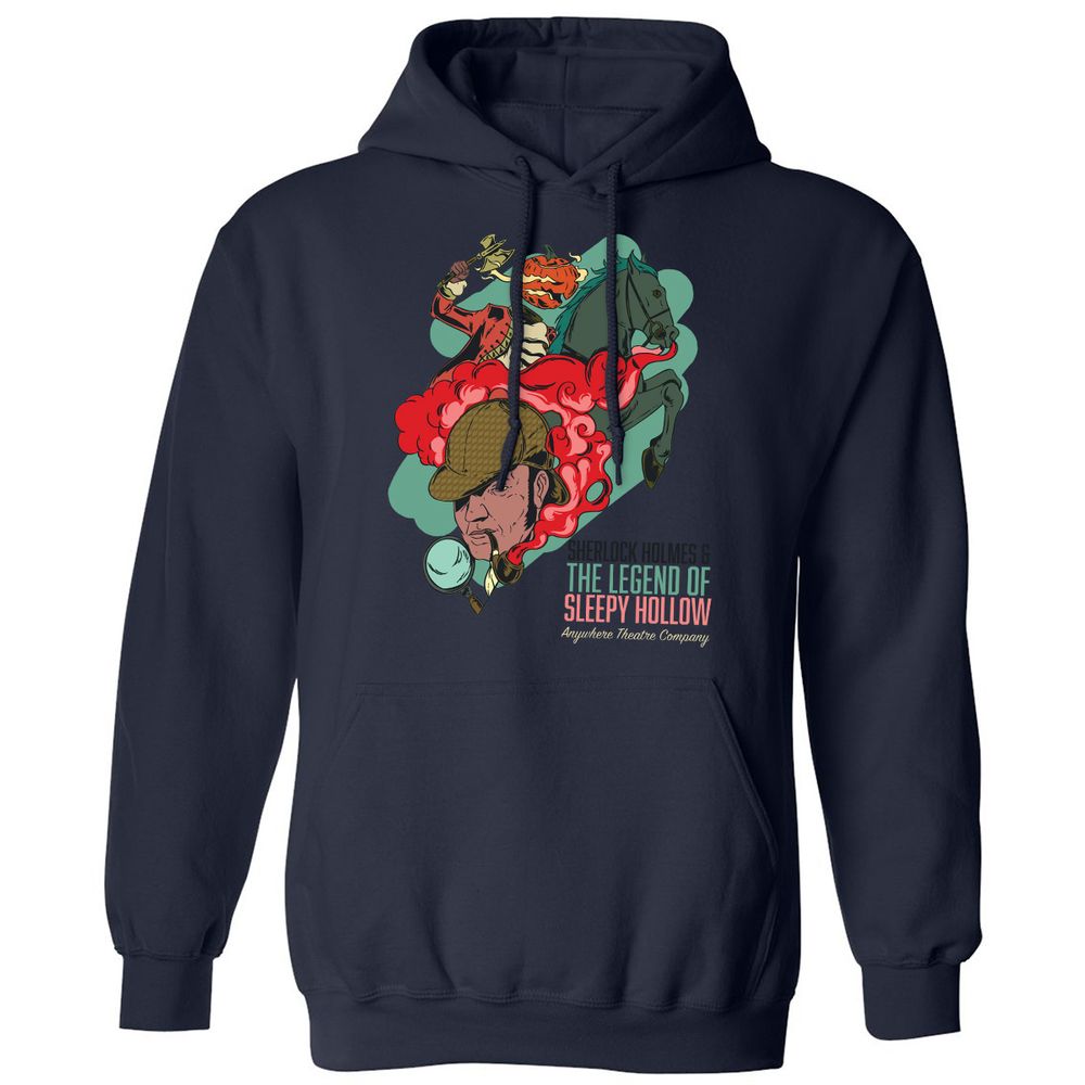 Classic Unisex Hoodie - QWUEUA43 - Navy - 8