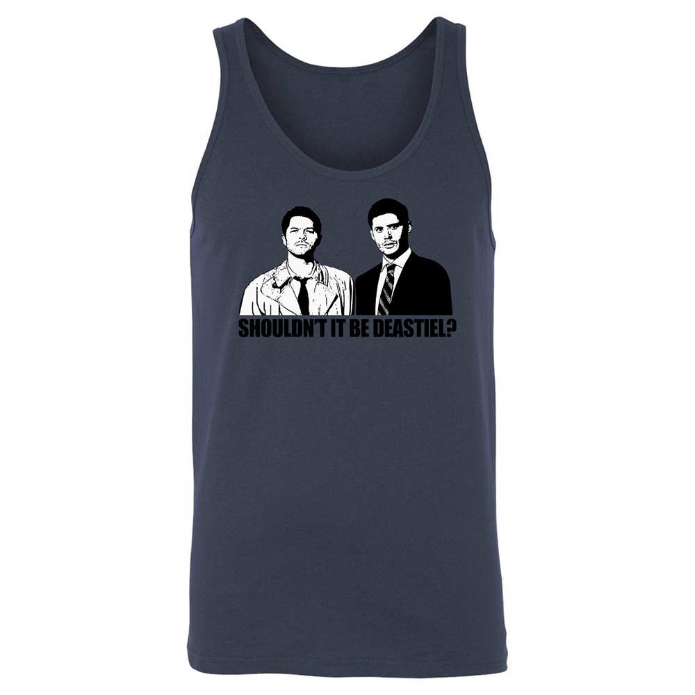 Unisex Jersey Tank - SKY8VZV6 - Navy - 8