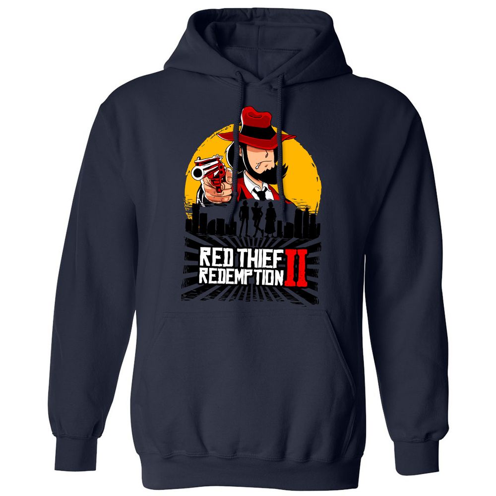 Classic Unisex Hoodie - NVWXCVLL - Navy - 8