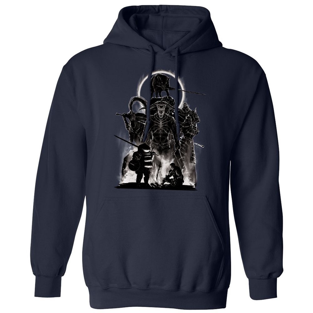 Classic Unisex Hoodie - E8HX2WSM - Navy - 8