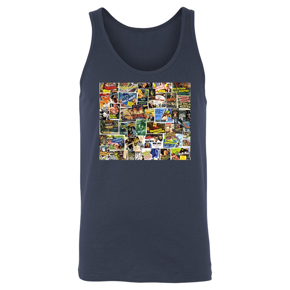 Unisex Jersey Tank - UNFKCKM7 - Navy - 8