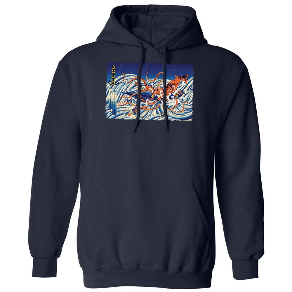 Classic Unisex Hoodie - R6EZ74EV - Navy - 8