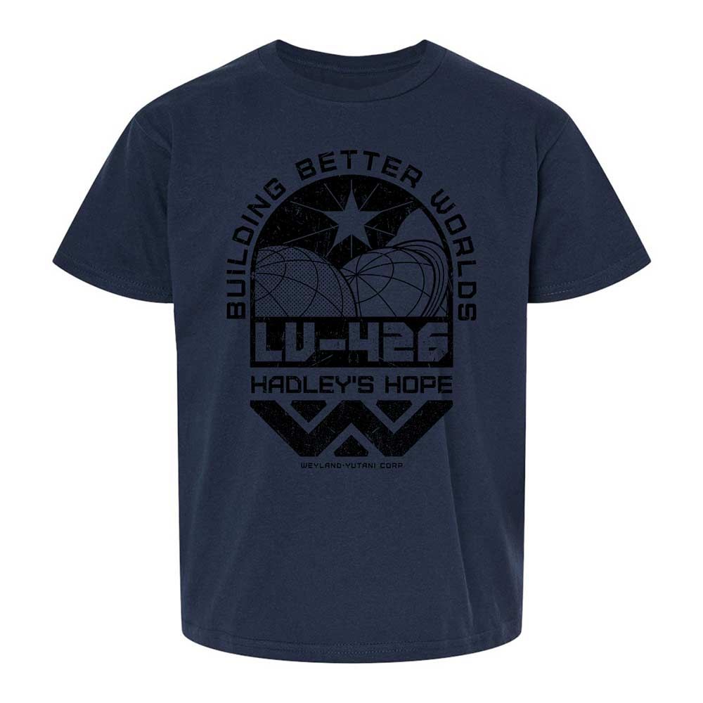 Kids T-Shirt - HX9LYPL7 - Navy - 8
