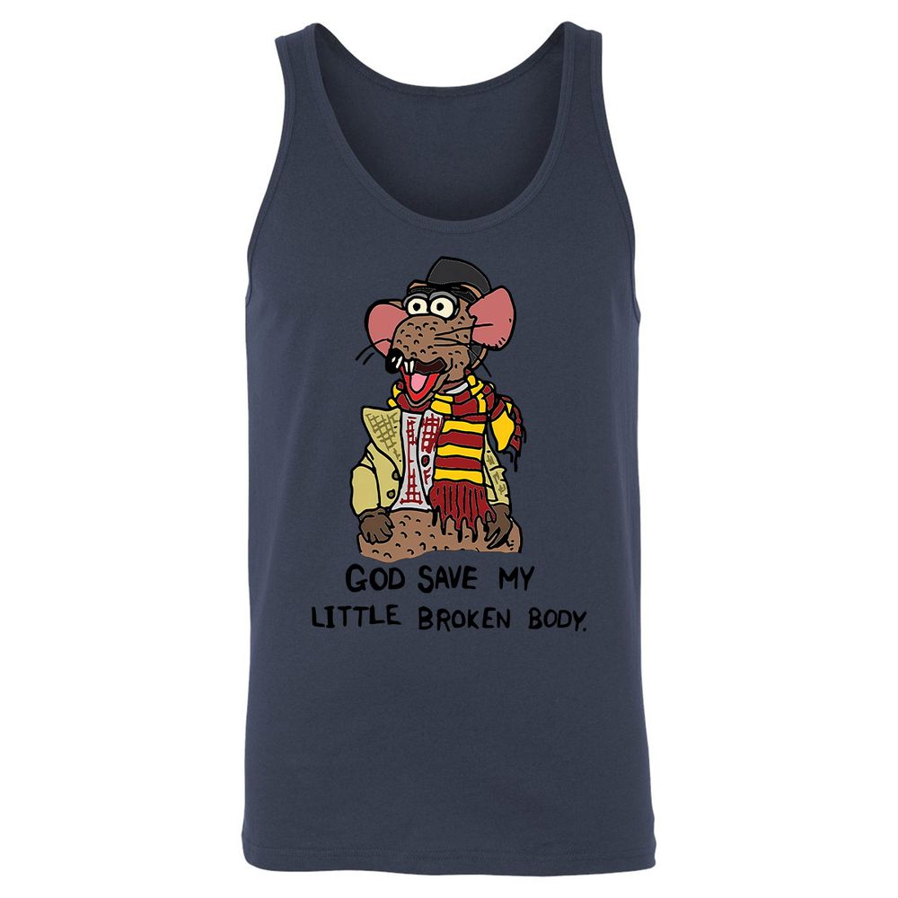 Unisex Jersey Tank - UPKRKM9L - Navy - 8
