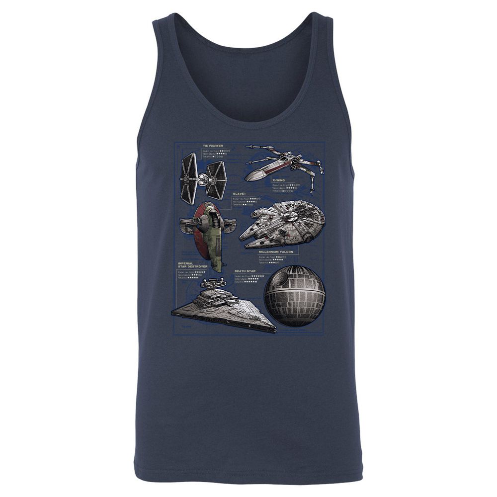 Unisex Jersey Tank - 18MW4JUB - Navy - 8