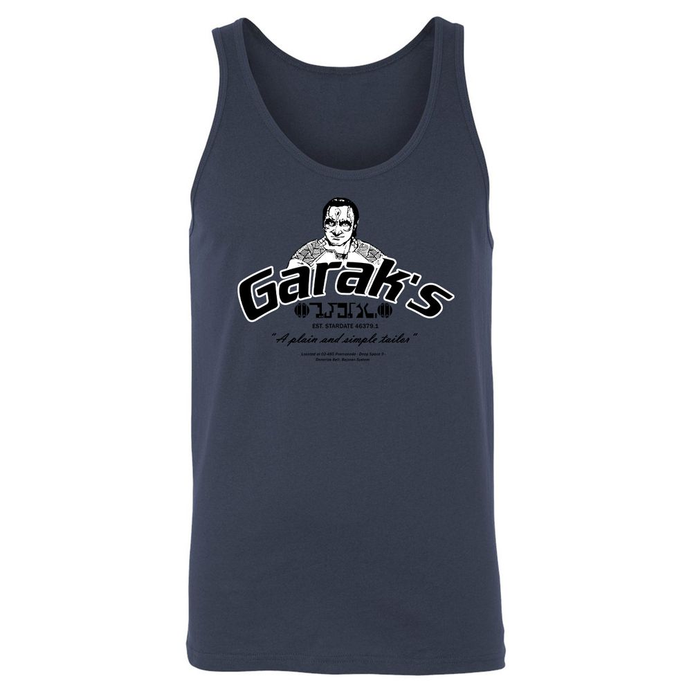 Unisex Jersey Tank - C5LMEMG5 - Navy - 8