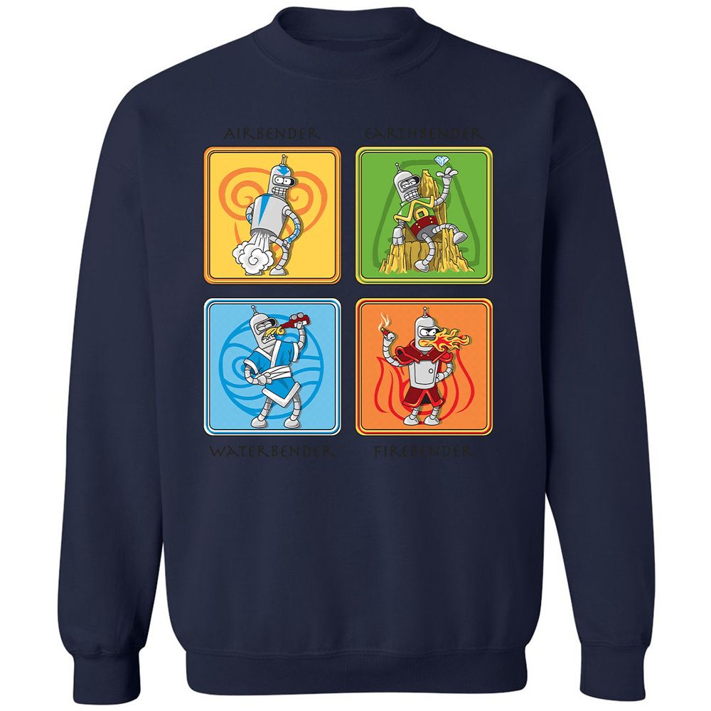 Classic Unisex Sweatshirt - EMV3DF6T - Navy - 8