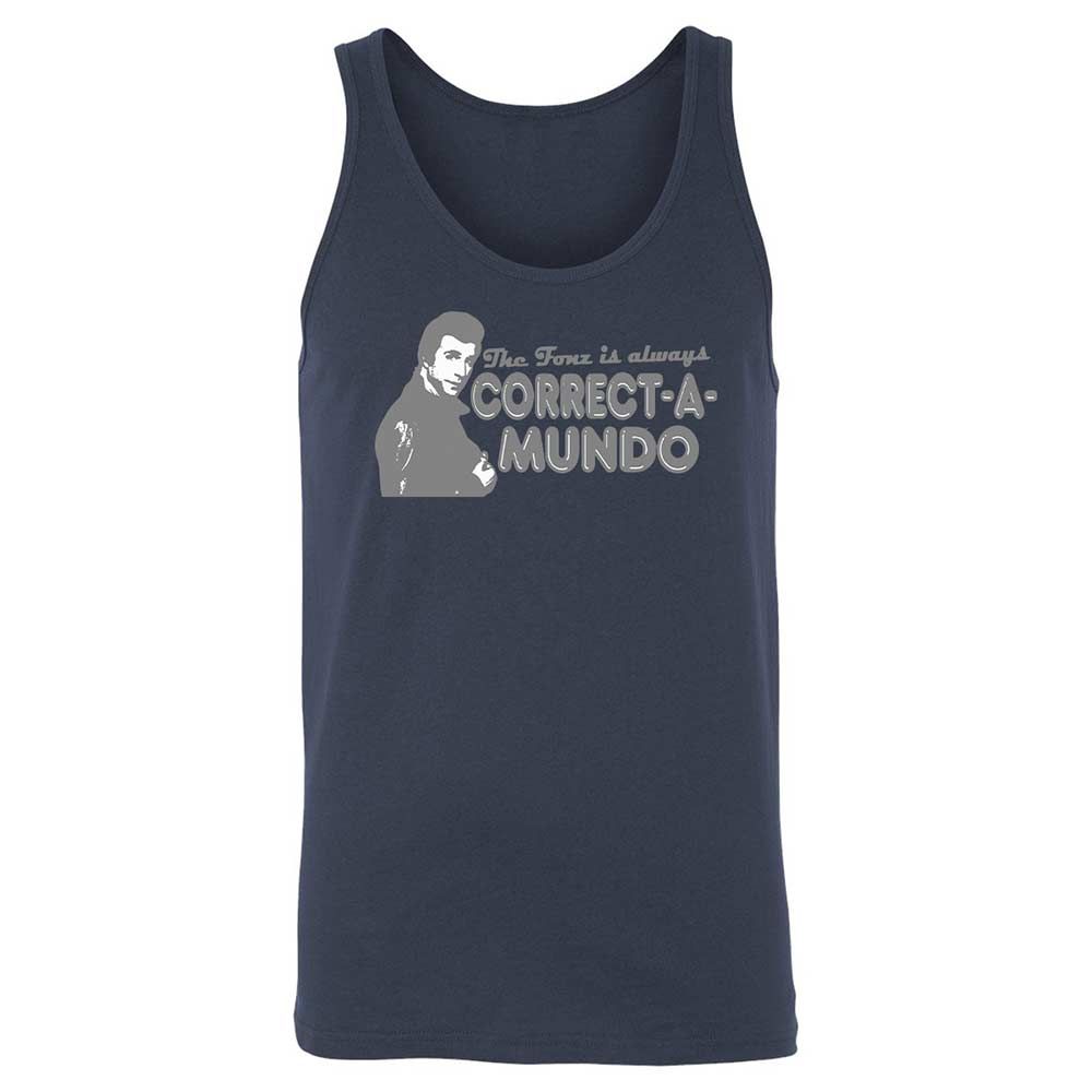 Unisex Jersey Tank - HP4YGBZA - Navy - 8