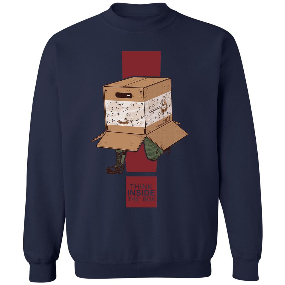 Classic Unisex Sweatshirt - KHM9ULY5 - Navy - 8