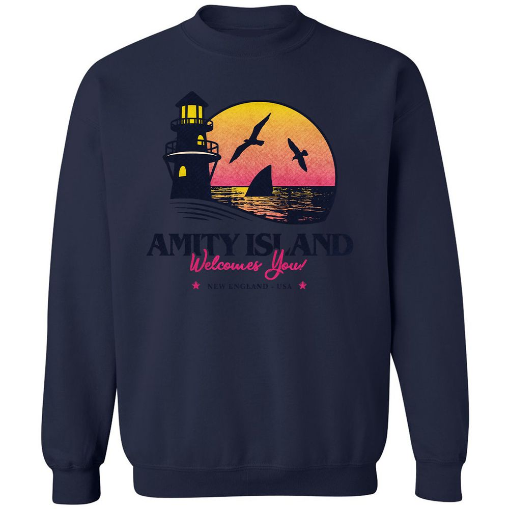 Classic Unisex Sweatshirt - 2GZ8FV1J - Navy - 8