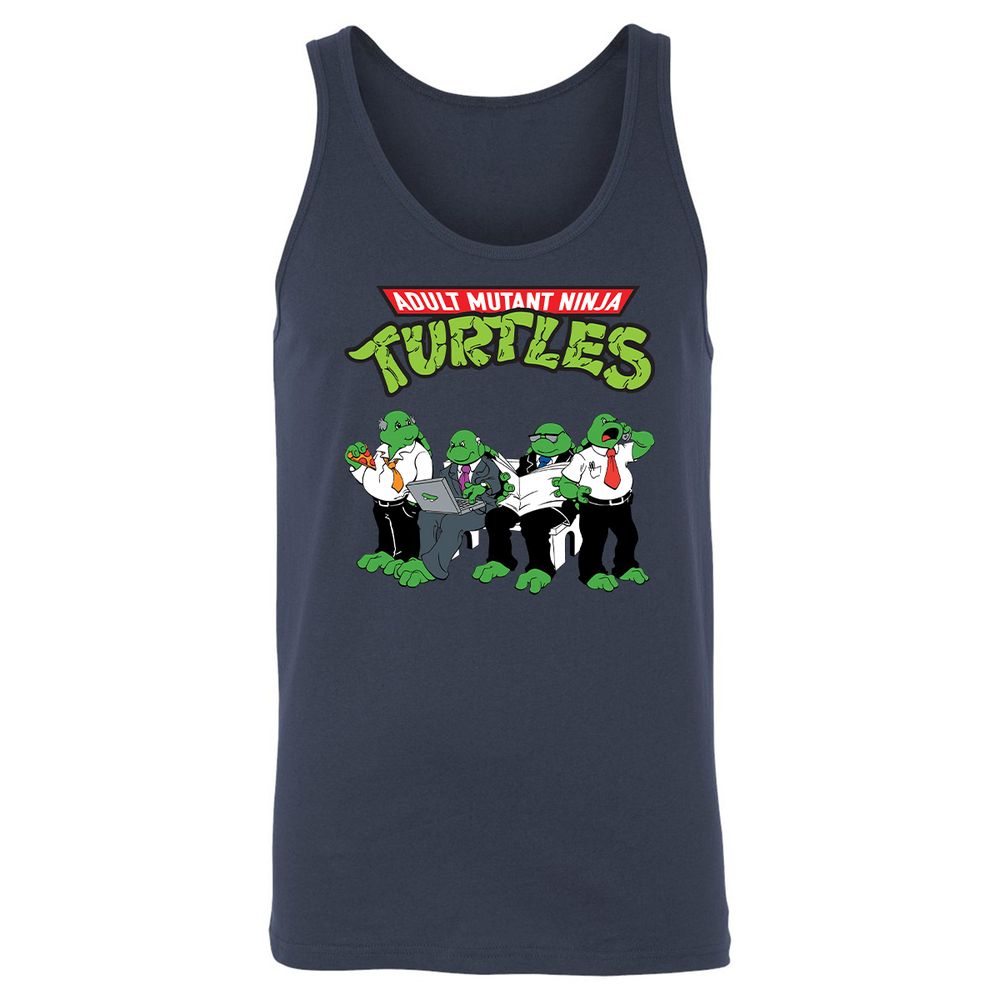 Unisex Jersey Tank - L6DNJQDZ - Navy - 8