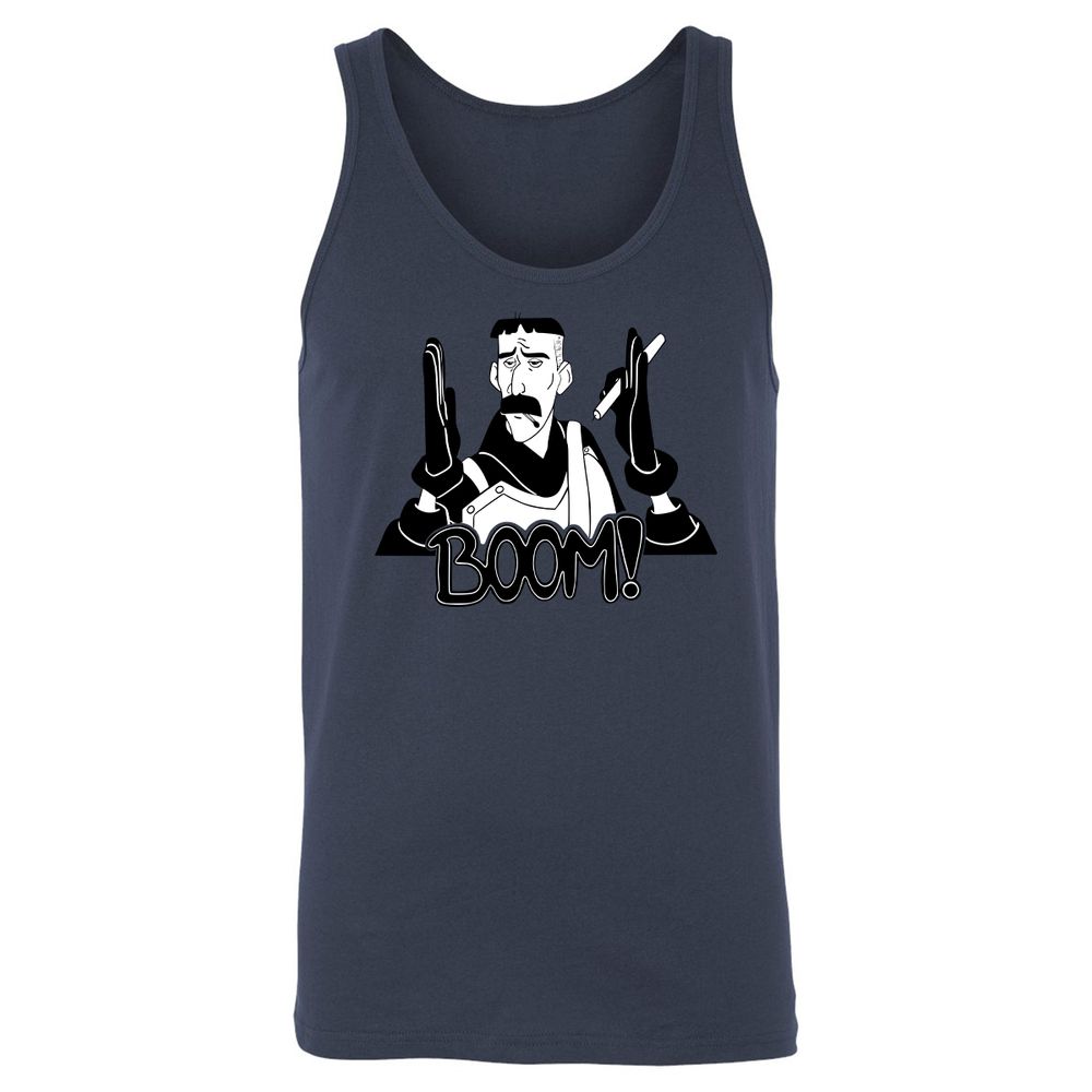 Unisex Jersey Tank - WNWDYXPA - Navy - 8