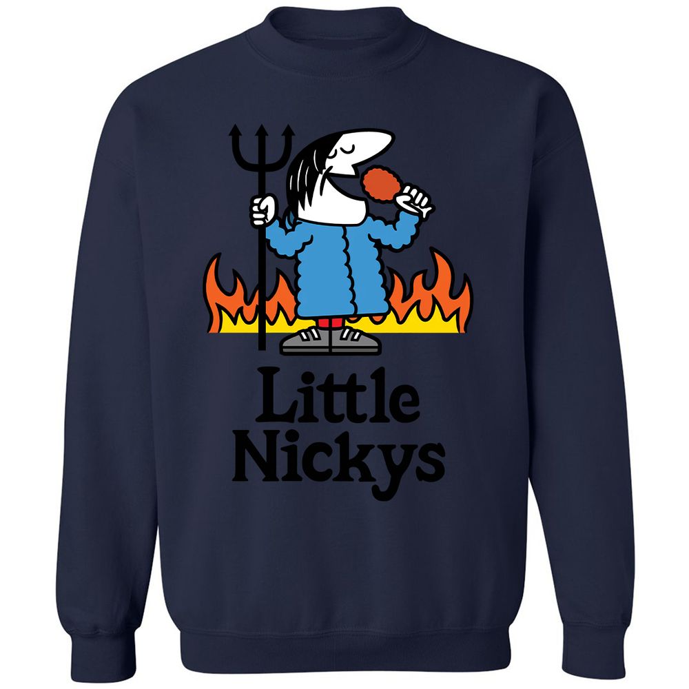 Classic Unisex Sweatshirt - W8VXH2YQ - Navy - 8